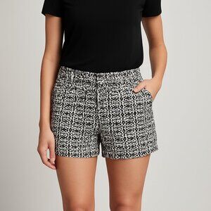 Banana Republic Black & White‎ Patterned Shorts